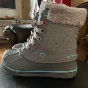 Girls Sketchers Snow/Rain Boots